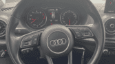 Volant Audi Q2 – intérieur premium d’un SUV d'occasion à Perpignan / voiture occasion Perpignan