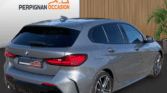 BMW 116d M Sport grise à vendre – vue arrière de la Série 1 à Perpignan / voiture occasion Perpignan