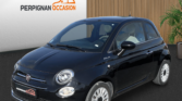 Fiat 500 Dolcevita d'occasion à Perpignan – vue avant de la citadine / voiture occasion Perpignan