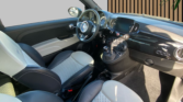 Intérieur Fiat 500 Dolcevita – tableau de bord et sièges avant d'une citadine d'occasion à Perpignan / voiture occasion Perpignan