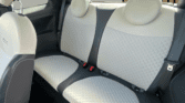 Banquette arrière Fiat 500 – voiture citadine 4 places d'occasion à Perpignan