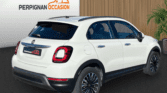 Fiat 500X 130ch à vendre – vue arrière du SUV d'occasion à Perpignan