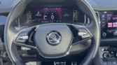 Volant Skoda Kodiaq – intérieur haut de gamme d’un SUV d'occasion à Perpignan / voiture occasion Perpignan