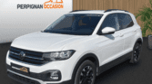 Volkswagen T-Cross Life Business d'occasion à Perpignan – vue avant du SUV compact / voiture occasion Perpignan
