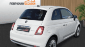 Fiat 500 1.0 BSG à vendre – vue arrière du modèle Dolcevita à Perpignan