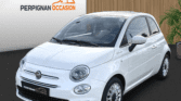 Fiat 500 Dolcevita d'occasion à Perpignan – vue avant de la citadine