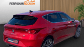 Seat Leon Xcellence eHybrid d'occasion – vue arrière à Perpignan / voiture occasion Perpignan
