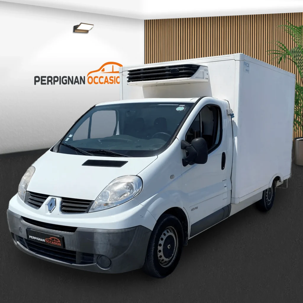 Renault Trafic frigorifique vue avant Perpignan Occasion